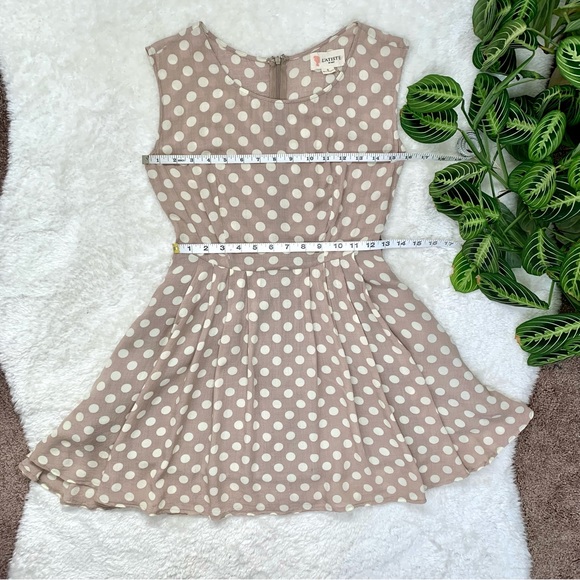 L’ATISTE by Amy Tan Polkadot Fit & Flare Mini Dress - Picture 5 of 11
